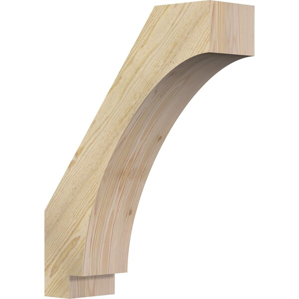 Ekena Millwork 6"W x 20"D x 26"H Imperial Rough Sawn Knee Brace, Douglas Fir BRC06X20X26IMP00RDF - main
